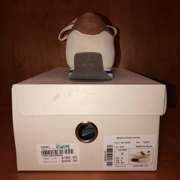 Peter Millar Crown Racer Shoe - Picture 2 of 8